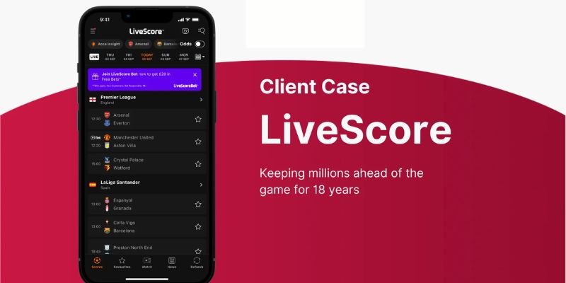 Đánh giá những điểm mạnh của app livescore