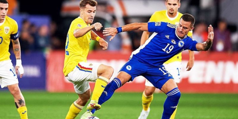 Các dữ liệu cần nắm bắt khi soi kèo romania vs ukraine 